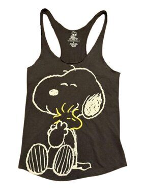 Snoopy & Woodstock Racerback Tank Top